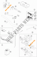 HANDLEBAR / CONTROLS for KTM 450 XC-F 2018
