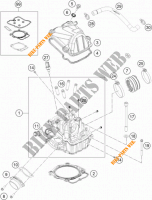 CYLINDER HEAD  for KTM 450 XC-F 2016