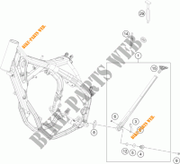 SIDE / MAIN STAND for KTM 450 XC-F 2016