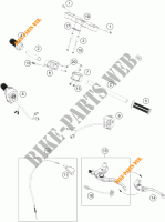 HANDLEBAR / CONTROLS for KTM RC 390 R BLACK 2018