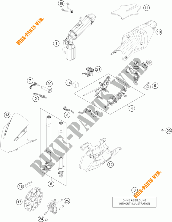 CONVERSION KIT for KTM RC 390 ADAC CUP 2016