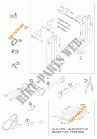 SPECIFIC TOOLS (ENGINE) for KTM 200 XC 2007