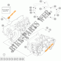 CRANKCASE for KTM 250 XC 2013