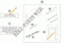 TOOL KIT / MANUALS / OPTIONS for KTM 250 XC-W 2013