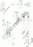 FRONT FORK (PARTS) for KTM 200 XC-W 2016