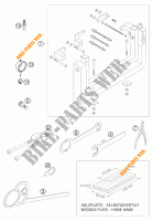 SPECIFIC TOOLS (ENGINE) for KTM 200 XC-W 2010