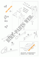 SPECIFIC TOOLS (ENGINE) for KTM 200 XC-W 2009