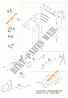 SPECIFIC TOOLS (ENGINE) for KTM 200 XC-W 2008