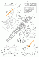 CRANKCASE for KTM 640 LC4-E ROT 2002