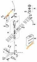 REAR BRAKE MASTER CYLINDER for KTM 640 LC4-E 2000
