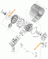 CLUTCH for KTM 640 LC4 2000
