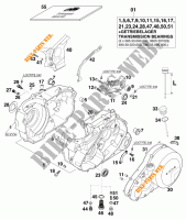 CRANKCASE for KTM 640 LC4 2000