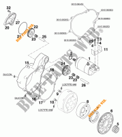 ELECTRIC STARTER MOTOR for KTM 640 LC4 2000