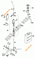 REAR BRAKE MASTER CYLINDER for KTM 640 LC4 2000