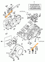 CRANKCASE for KTM 620 SX WP 1994