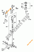 REAR BRAKE MASTER CYLINDER for KTM 620 SX WP 1994