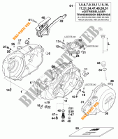 CRANKCASE for KTM 620 SX 1999