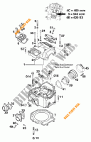 CYLINDER HEAD  for KTM 620 SX 1999