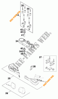ACCESSORIES for KTM 620 SX 1998
