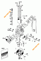 CARBURETOR for KTM 620 SUPER-COMP WP/ 19KW 1995