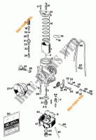 CARBURETOR for KTM 620 SUPER-COMP WP/ 19KW 1994
