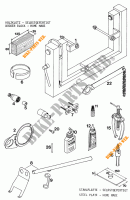 SPECIFIC TOOLS (ENGINE) for KTM 620 SUPER-COMP WP/ 19KW 1994