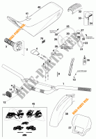 ACCESSORIES for KTM 620 RXC-E 1997