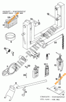SPECIFIC TOOLS (ENGINE) for KTM 620 RXC-E 1995