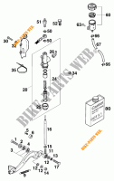 REAR BRAKE MASTER CYLINDER for KTM 620 LC4 RALLYE 1997