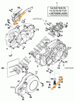CRANKCASE for KTM 620 E-XC 20KW/20LT 1994