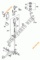 REAR BRAKE MASTER CYLINDER for KTM 620 E-XC 20KW/20LT 1994