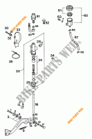 REAR BRAKE MASTER CYLINDER for KTM 620 EGS WP 37KW 20LT 1994