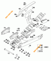 SWINGARM for KTM 620 EGS WP 1996