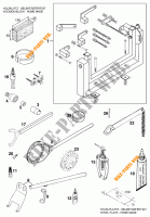 SPECIFIC TOOLS (ENGINE) for KTM 620 EGS-E ADVENTURE 1997