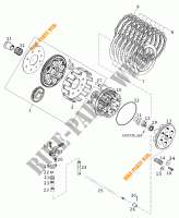 CLUTCH for KTM 400 LC4-E 2000