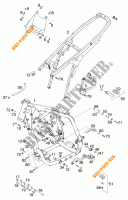 FRAME for KTM 400 LC4-E 2000