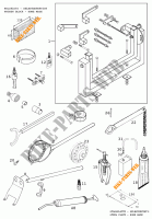 SPECIFIC TOOLS (ENGINE) for KTM 400 LC4-E 2000