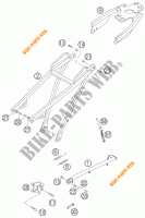 REAR SUB FRAME for KTM 660 RALLY FACTORY REPLICA 2007