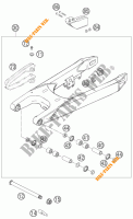 SWINGARM for KTM 660 RALLY FACTORY REPLICA 2006