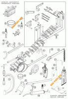 SPECIFIC TOOLS (ENGINE) for KTM 660 RALLY FACTORY REPLICA 2004