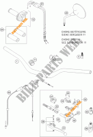 HANDLEBAR / CONTROLS for KTM 660 RALLY FACTORY REPLICA 2005