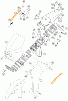 PLASTICS for KTM 660 RALLY FACTORY REPLICA 2005
