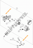 REAR BRAKE CALIPER for KTM 660 RALLY FACTORY REPLICA 2005
