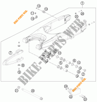SWINGARM for KTM 450 RALLY FACTORY REPLICA 2013