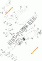 EXHAUST for KTM 450 RALLY FACTORY REPLICA 2005