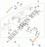 SWINGARM for KTM 450 RALLY FACTORY REPLICA 2012