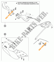 ACCESSORIES for KTM 520 EXC RACING 2002