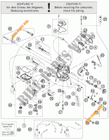 CARBURETOR for KTM 530 EXC FACTORY EDITION 2011