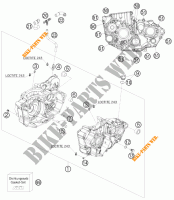 CRANKCASE for KTM 530 EXC FACTORY EDITION 2011