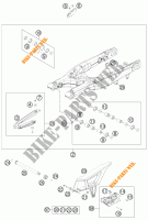 SWINGARM for KTM 530 EXC FACTORY EDITION 2011